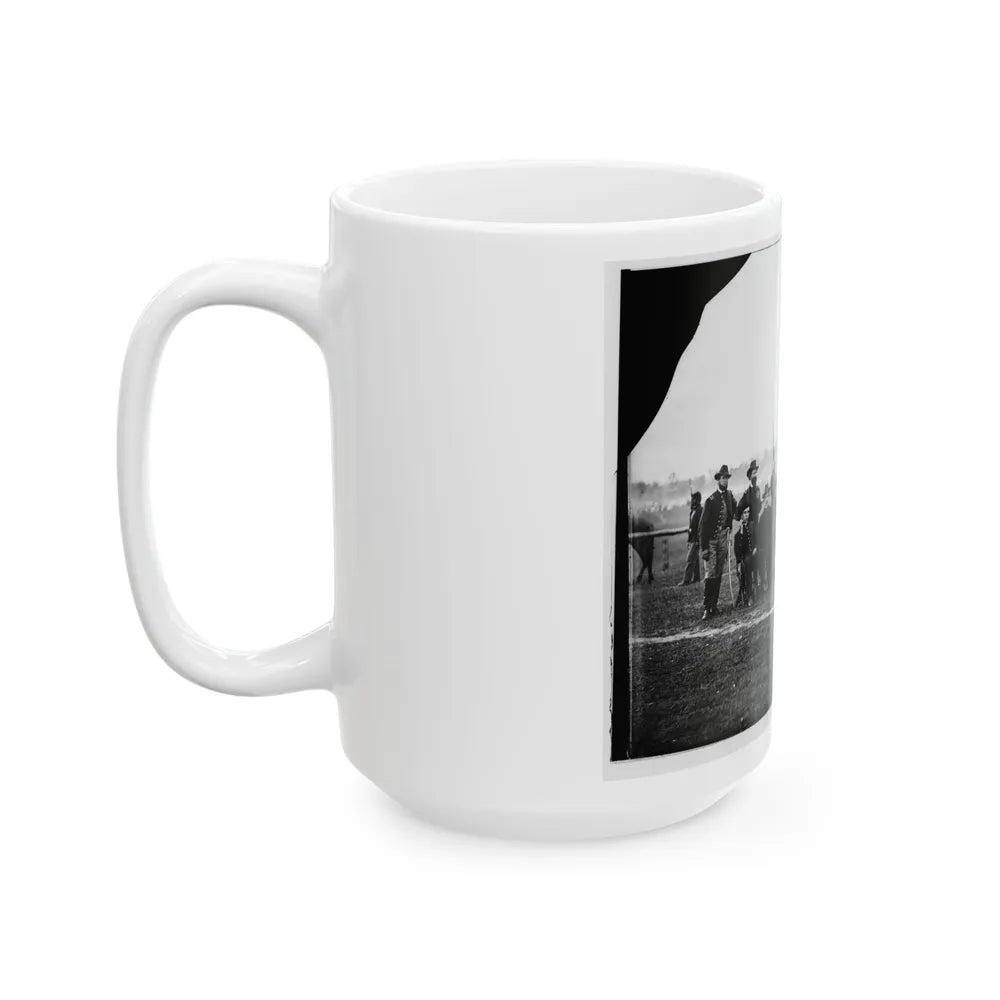 Culpeper, Va. Brig. Gen. Henry Prince Of The 2d Division, 3d Corps, And Staff (U.S. Civil War) White Coffee Mug-Go Mug Yourself