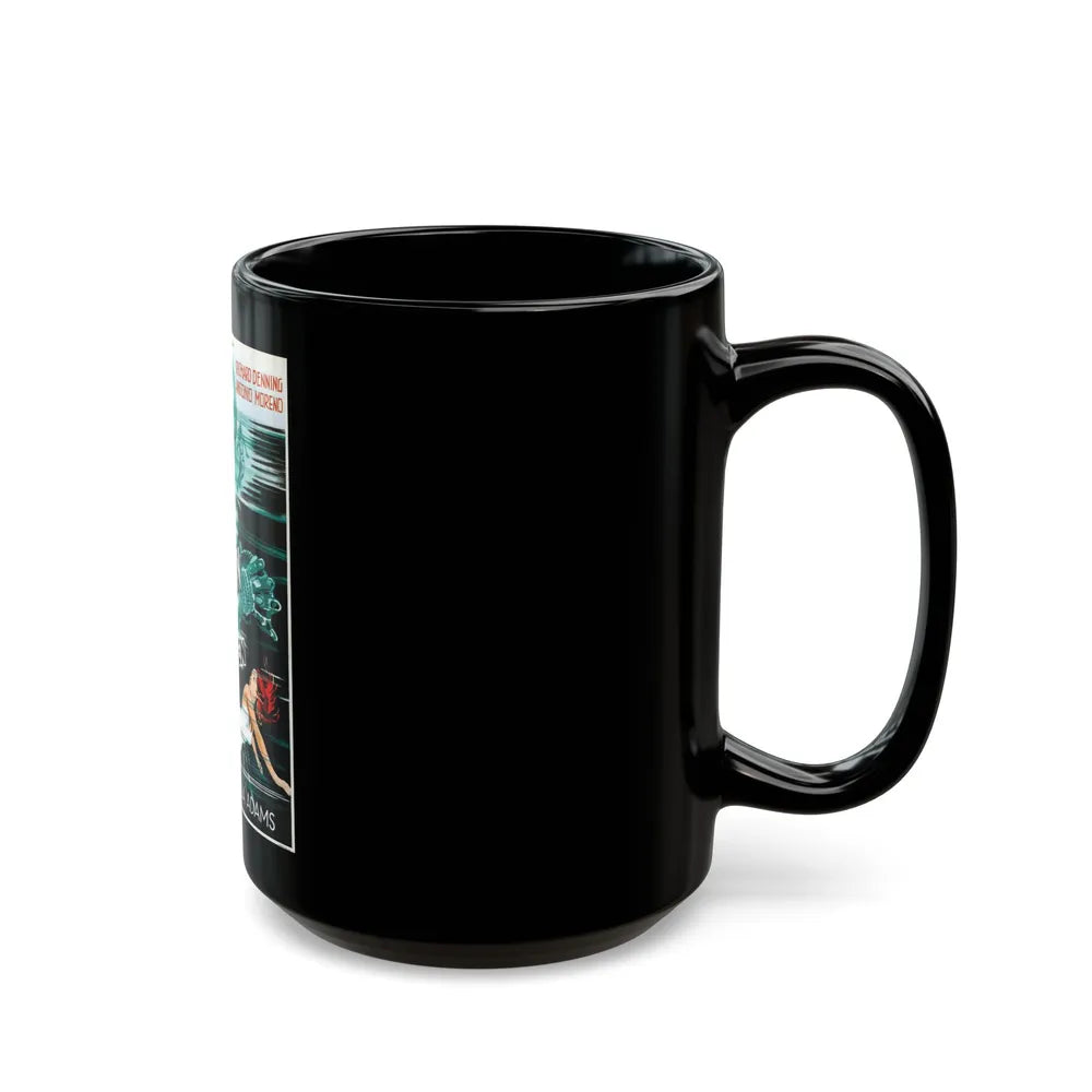 CREATURE FROM THE BLACK LAGOON (FOREIGN) 1954 Movie Poster - Black Coffee Mug-Go Mug Yourself