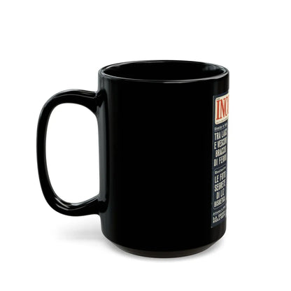 Lisa Gastoni #54 - Mag. Cover (Vintage Female Icon) Black Coffee Mug-Go Mug Yourself