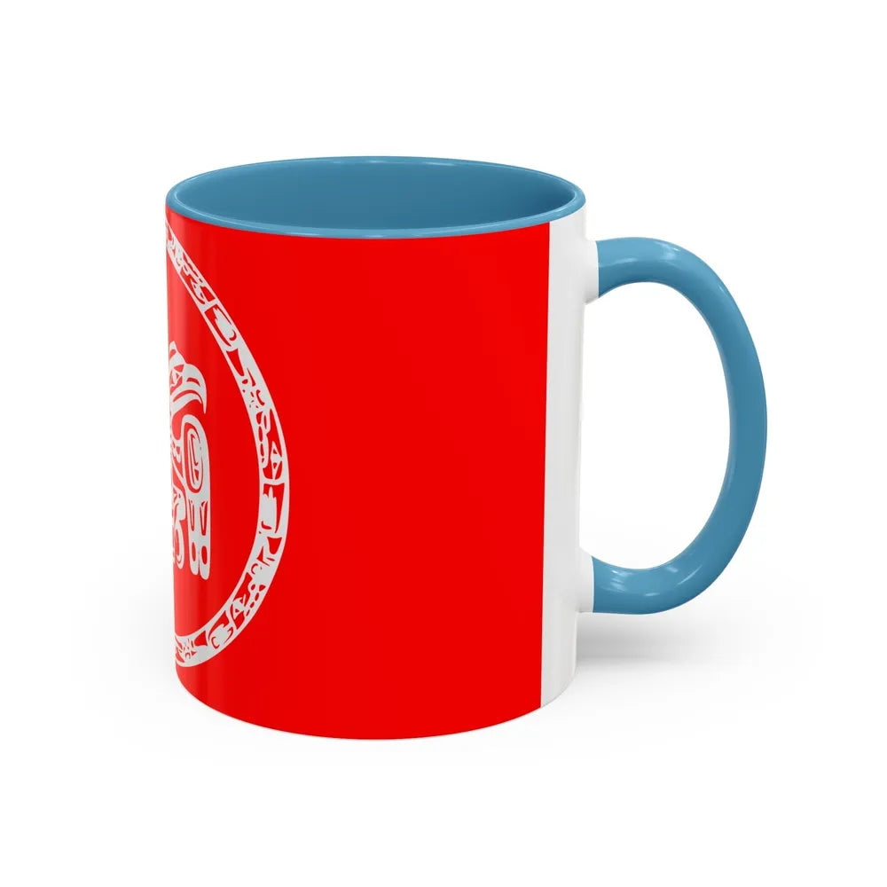 Haida Flag - Accent Coffee Mug-Go Mug Yourself