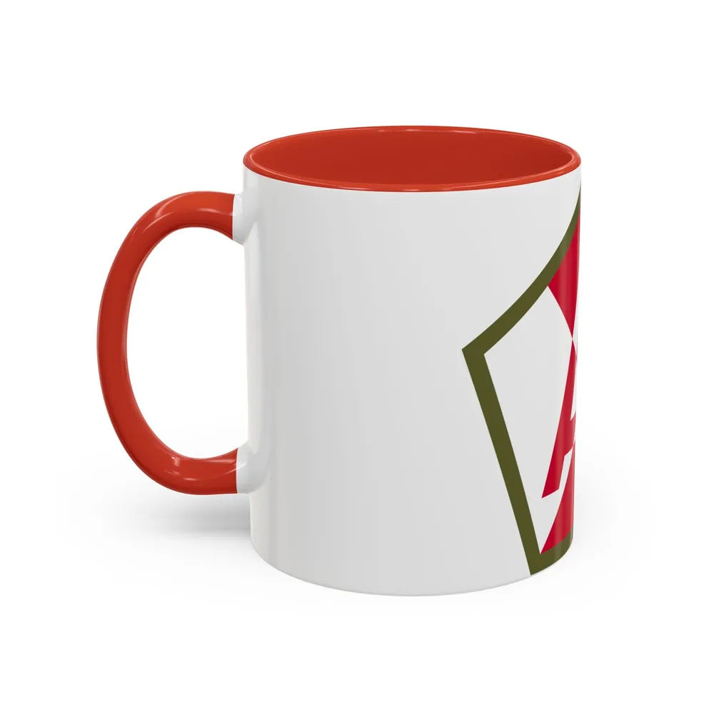 Fifteenth United States (U.S. Army) Accent Coffee Mug-Go Mug Yourself