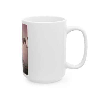 Debra Paget #446 (Vintage Female Icon) White Coffee Mug-Go Mug Yourself