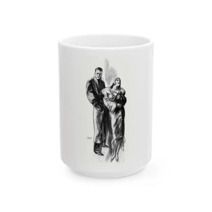 Confidence (1), McCall's, April 1930 - White Coffee Mug-15oz-Go Mug Yourself