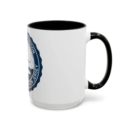 Seal of Edison NJ - Accent Coffee Mug-Go Mug Yourself