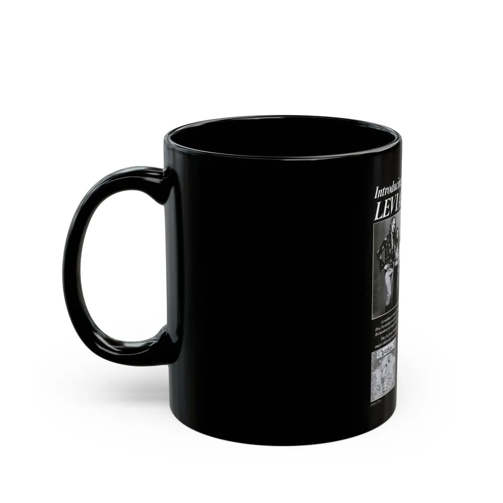 Leviathan 1974 (Music Poster) Black Coffee Mug-Go Mug Yourself