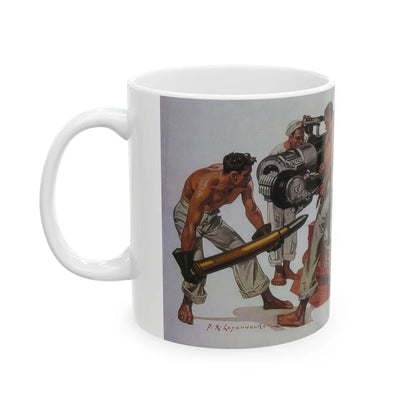 Come Across - White Coffee Mug-Go Mug Yourself