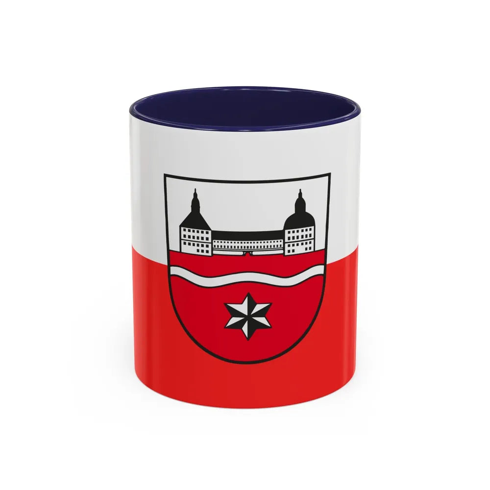 Flag of Gotha Germany - Accent Coffee Mug-11oz-Navy-Go Mug Yourself