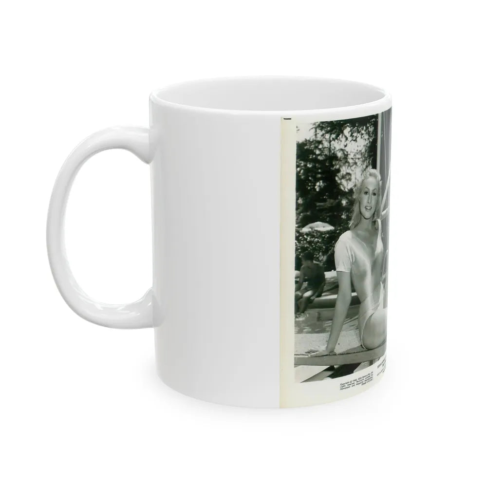 Julie Newmar #366 (Vintage Female Icon) White Coffee Mug-Go Mug Yourself