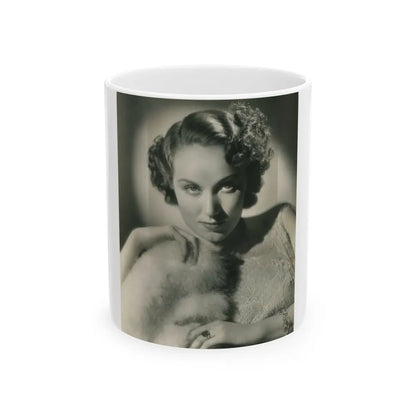 Fay Wray #164 (Vintage Female Icon) White Coffee Mug-11oz-Go Mug Yourself