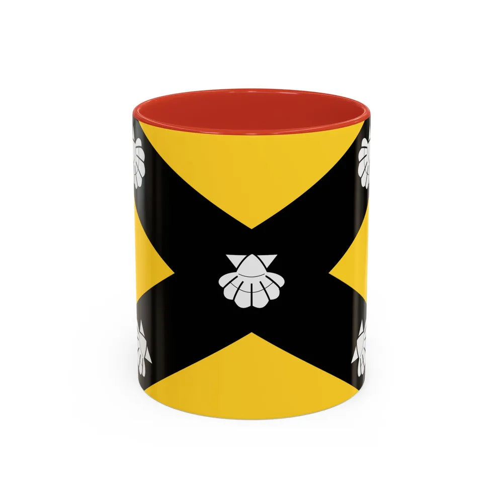 Flag of Isla Malta - Accent Coffee Mug-11oz-Red-Go Mug Yourself