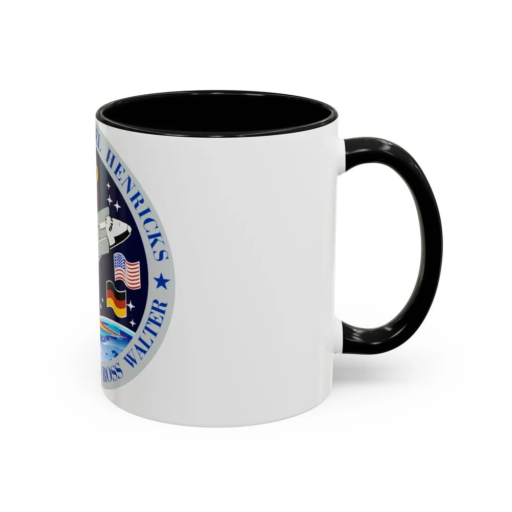 STS 55 (NASA) Accent Coffee Mug-Go Mug Yourself