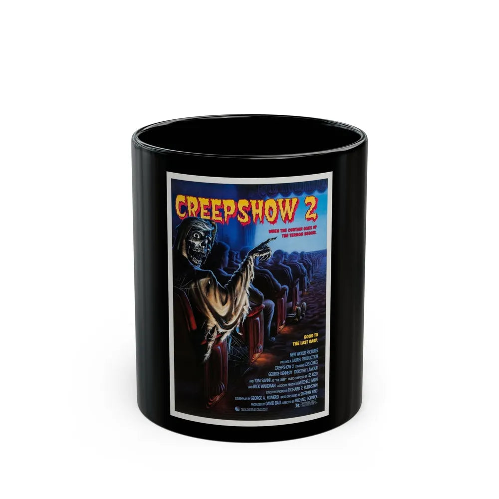 CREEPSHOW 2 1987 Movie Poster - Black Coffee Mug-11oz-Go Mug Yourself