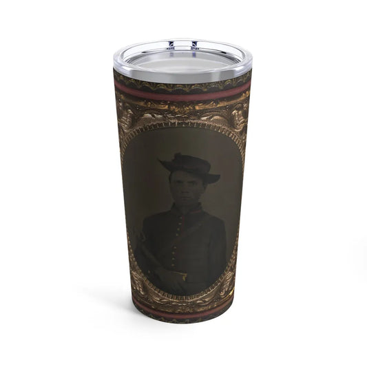 Unidentified Soldier In Union Artillery Uniform With Sword (U.S. Civil War) Tumbler 20oz-20oz-Go Mug Yourself