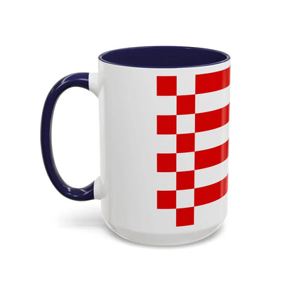 Flag of Bremen Germany - Accent Coffee Mug-Go Mug Yourself