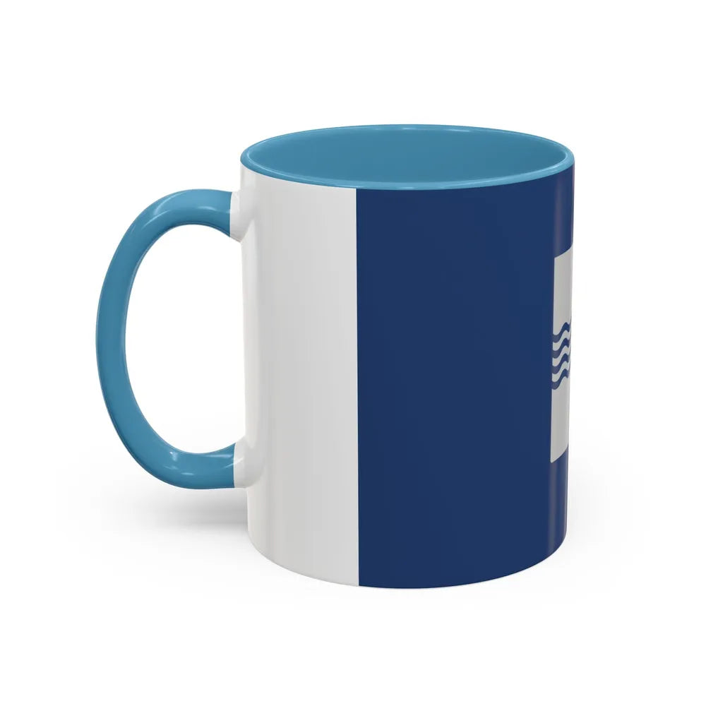 Flag of Basilicata Italy - Accent Coffee Mug-Go Mug Yourself