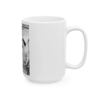 Debra Paget #629 (Vintage Female Icon) White Coffee Mug-Go Mug Yourself