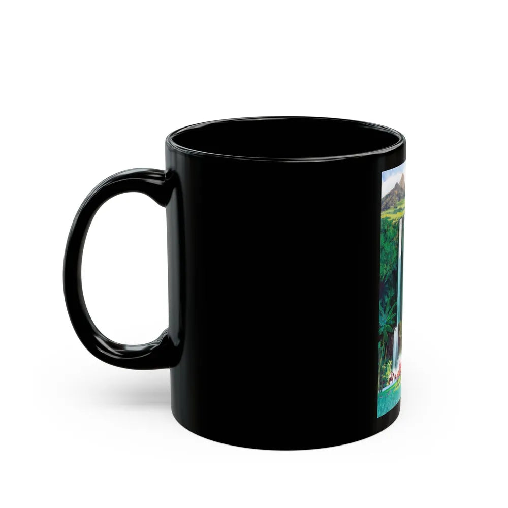 Castaway Cowboy, Theatrical Poster Illustration (Walt Disney, 1974) - Black Coffee Mug-Go Mug Yourself