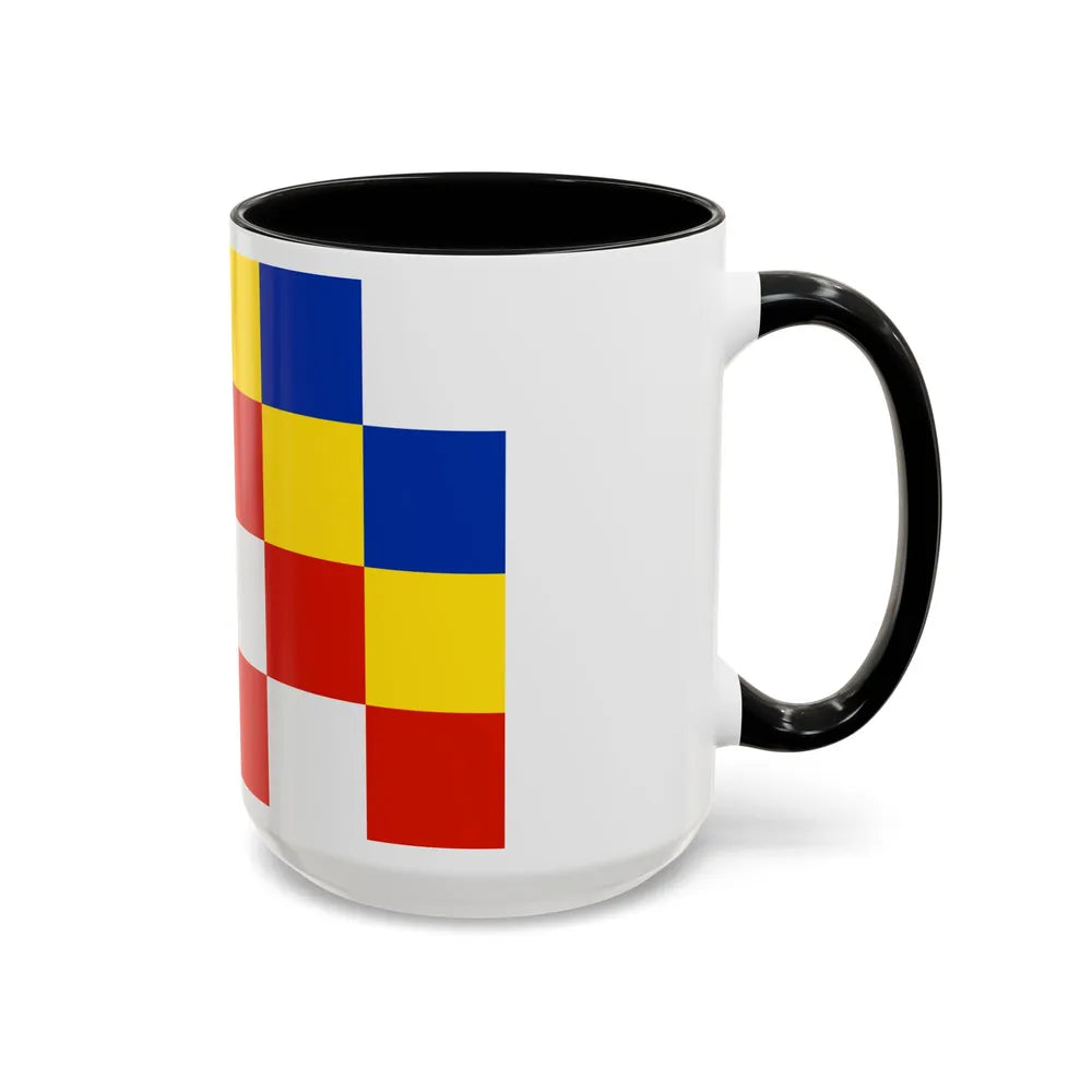 Flag of Antwerp Belgium - Accent Coffee Mug-Go Mug Yourself