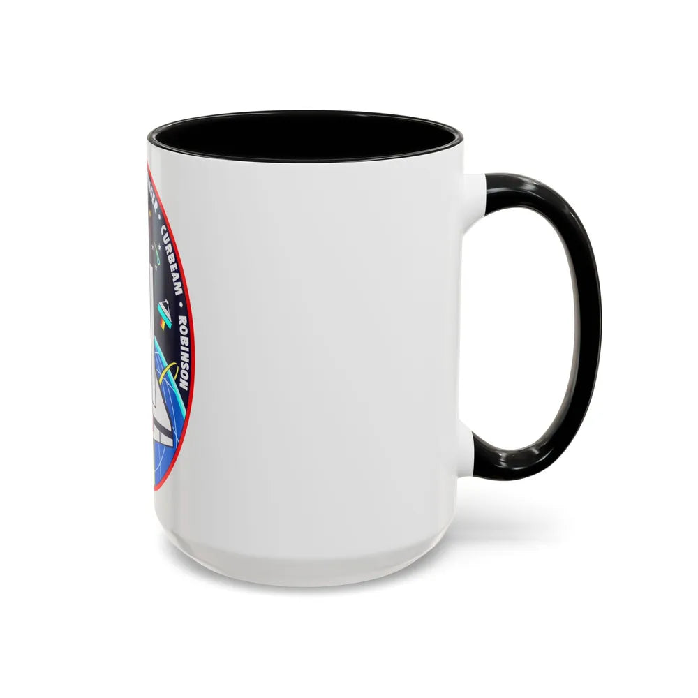 STS 85 (NASA) Accent Coffee Mug-Go Mug Yourself