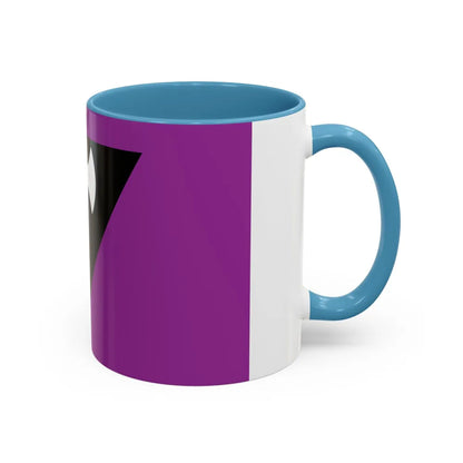 Labrys Lesbian Pride Flag - Accent Coffee Mug-Go Mug Yourself