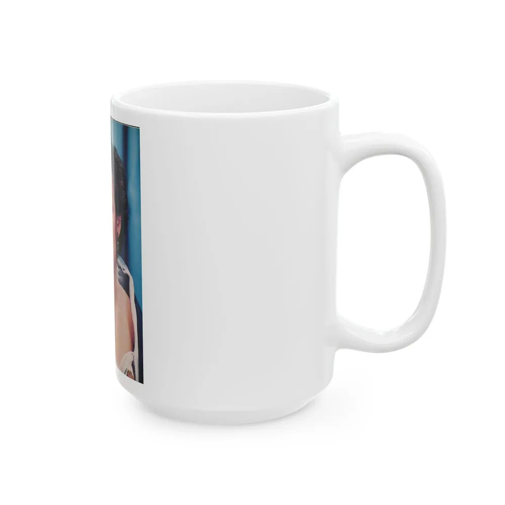 Jane Russell #139 (Vintage Female Icon) White Coffee Mug-Go Mug Yourself