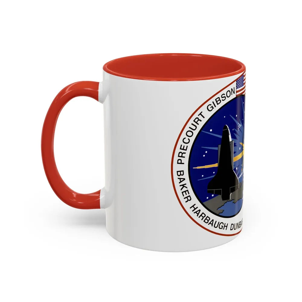 STS 71 (NASA) Accent Coffee Mug-Go Mug Yourself