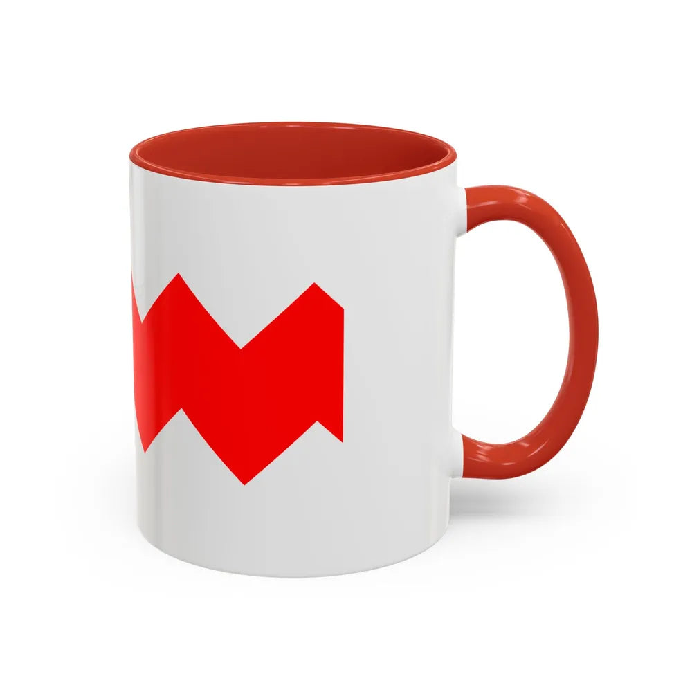 Flag of Gudja Malta - Accent Coffee Mug-Go Mug Yourself