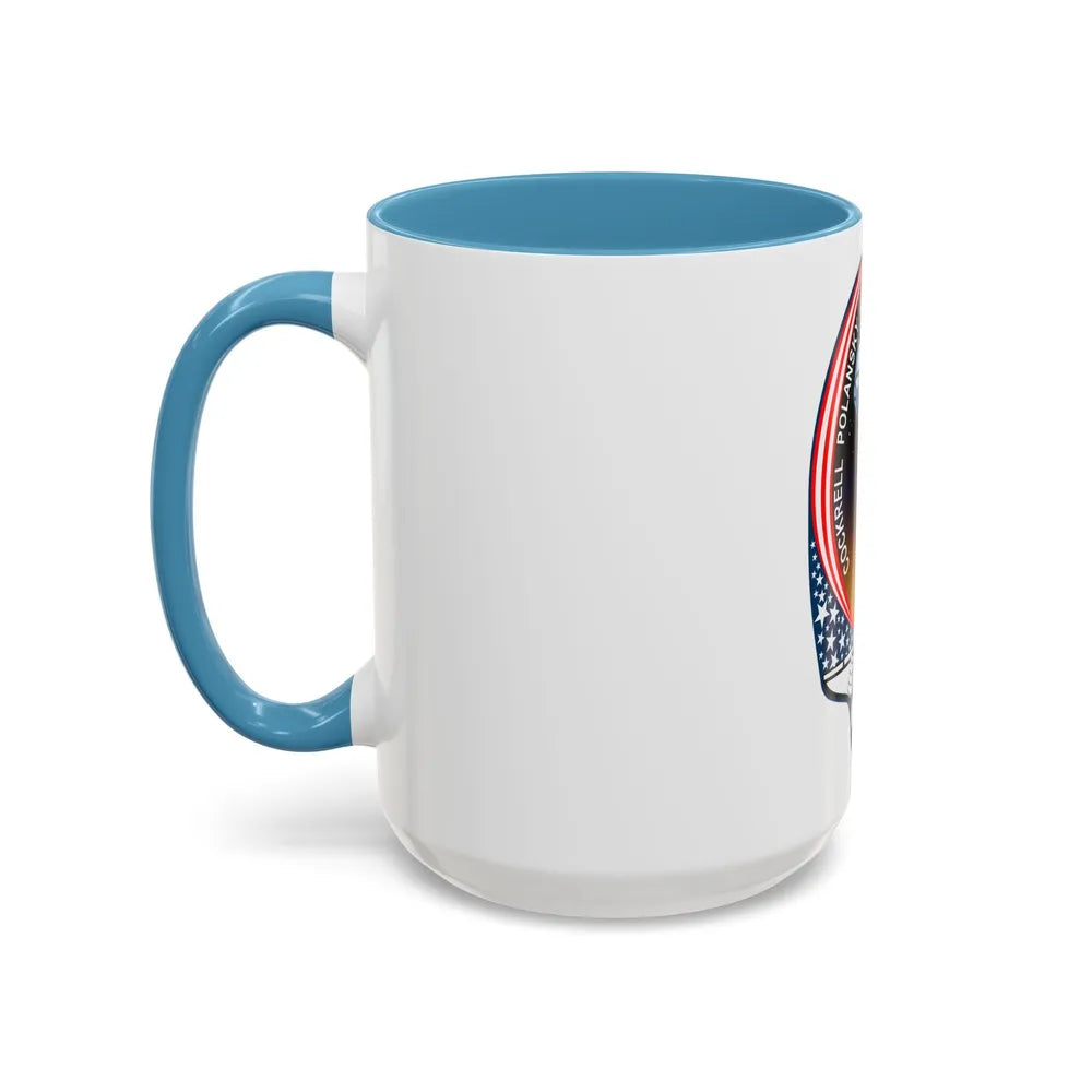 STS 98 (NASA) Accent Coffee Mug-Go Mug Yourself