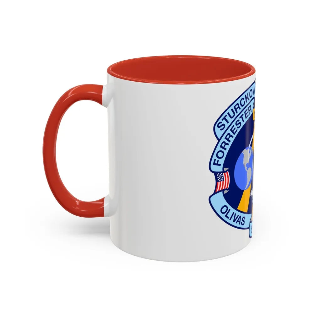 STS 128 (NASA) Accent Coffee Mug-Go Mug Yourself