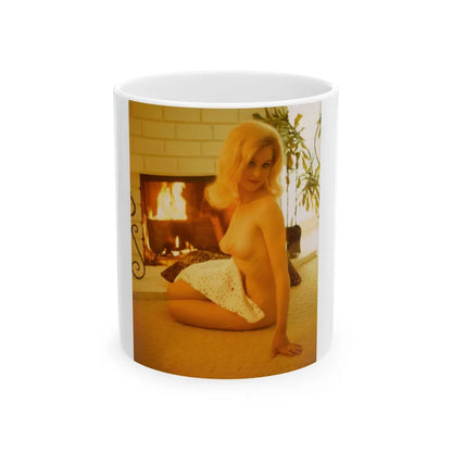 Diane McBain #14 (Vintage Female Icon) White Coffee Mug-11oz-Go Mug Yourself