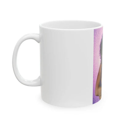 Linda Blair #118 (Vintage Female Icon) White Coffee Mug-Go Mug Yourself