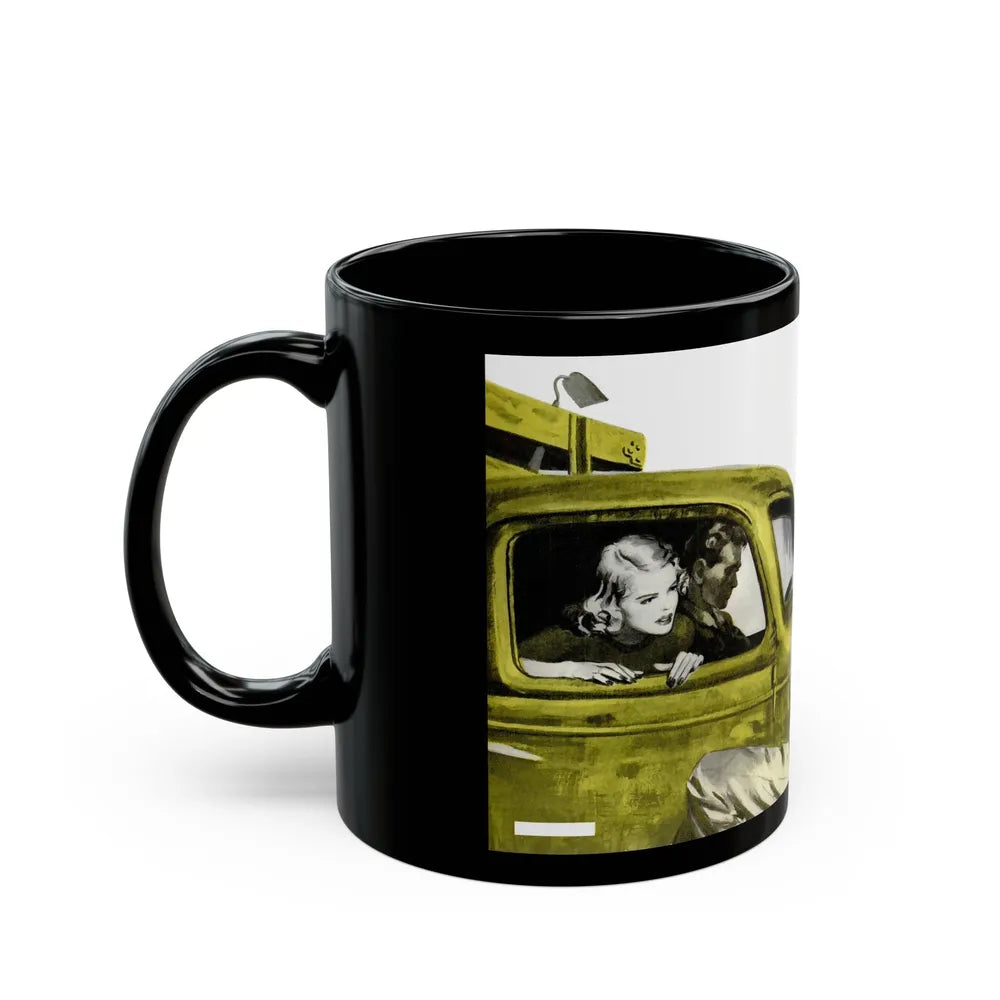 Gus Peps Up a Tired Truck, Popular Science, 1953 - Black Coffee Mug-Go Mug Yourself