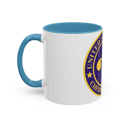 Chemical Corps (U.S. Army) Accent Coffee Mug-Go Mug Yourself