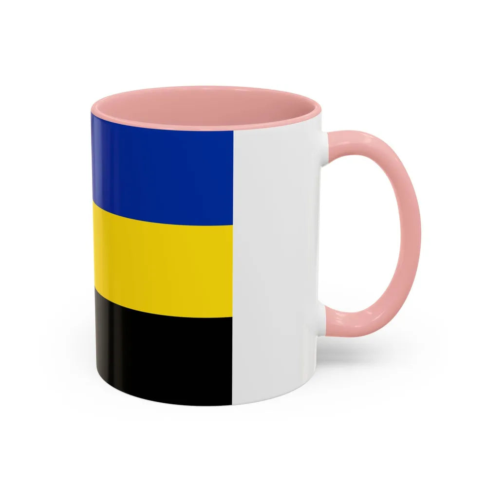 Flag of Gelderland Netherlands - Accent Coffee Mug-Go Mug Yourself