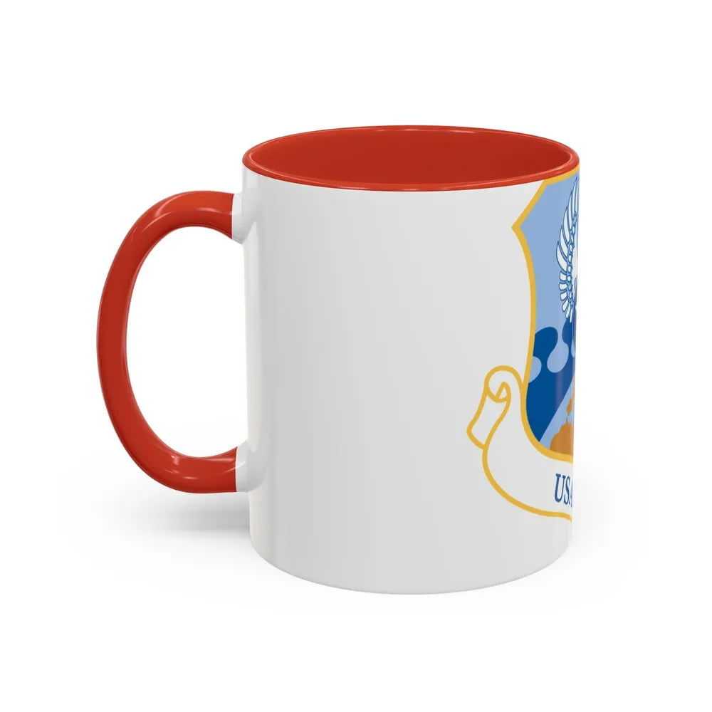 USAFCENT (U.S. Air Force) Accent Coffee Mug-Go Mug Yourself