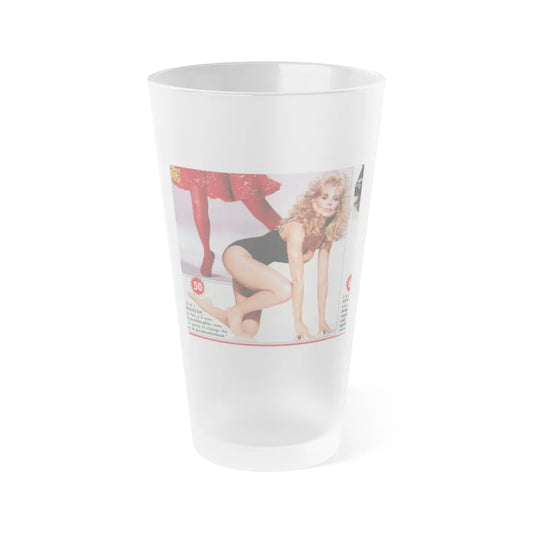 Loni Anderson #22 (Vintage Female Icon) Frosted Pint 16oz-16oz-Frosted-Go Mug Yourself