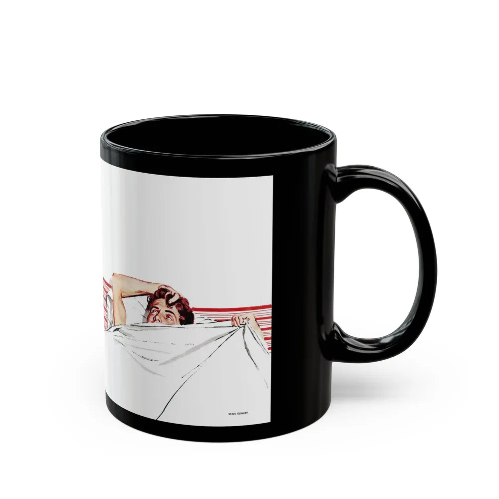 Collier's magazine illustration_1 - Black Coffee Mug-Go Mug Yourself