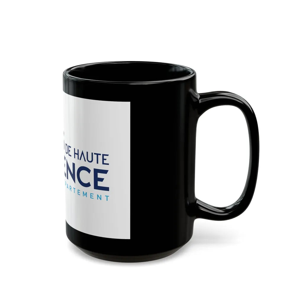 Flag of Alpes de Haute Provence France - Black Coffee Mug-Go Mug Yourself