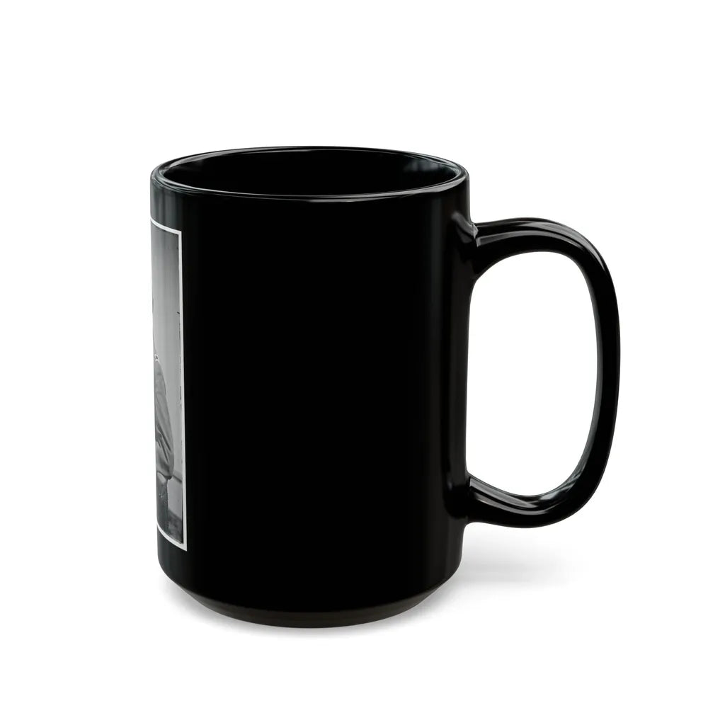 Portrait Of Maj. Gen. Stephen A. Hurlbut, Officer Of The Federal Army (U.S. Civil War) Black Coffee Mug-Go Mug Yourself