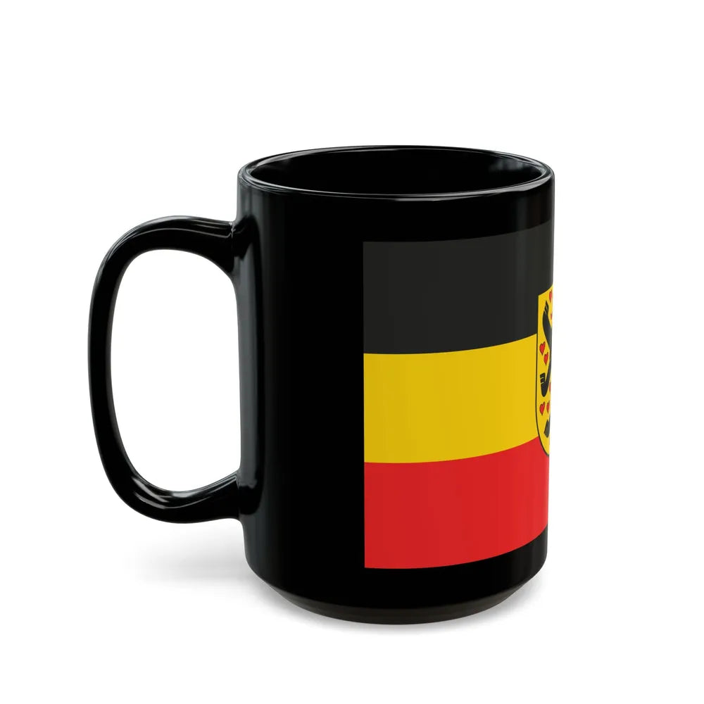 Flag of Weimar Germany - Black Coffee Mug-Go Mug Yourself