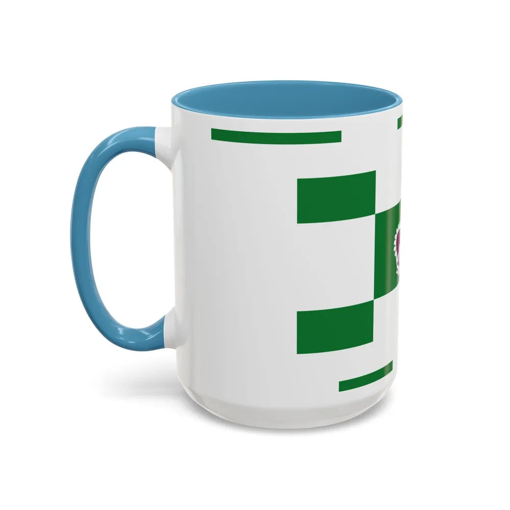 Flag of Charlottetown Canada - Accent Coffee Mug-Go Mug Yourself