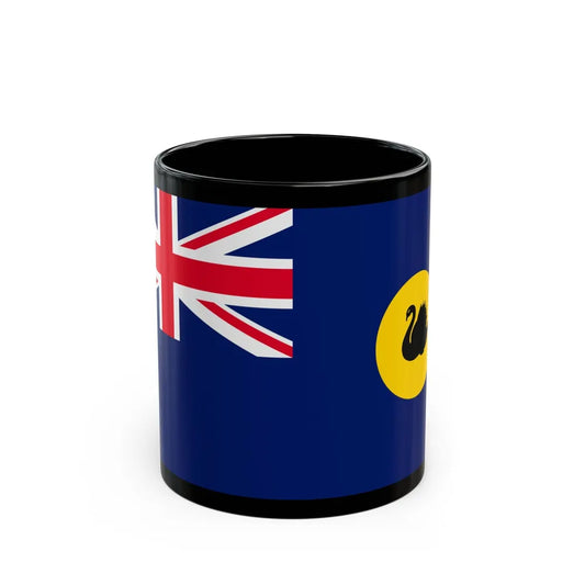 Flag of Western Australia - Black Coffee Mug-11oz-Go Mug Yourself