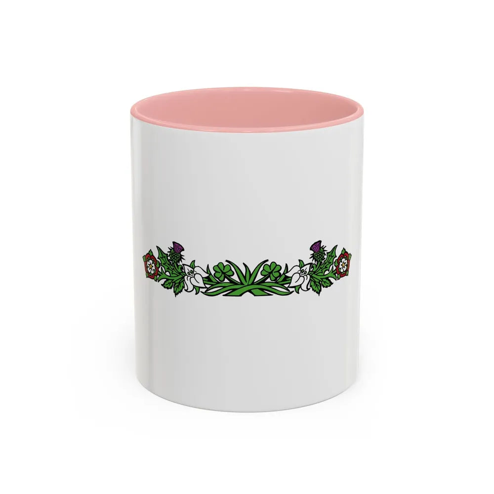 Canadian Compartment - Accent Coffee Mug-11oz-Pink-Go Mug Yourself