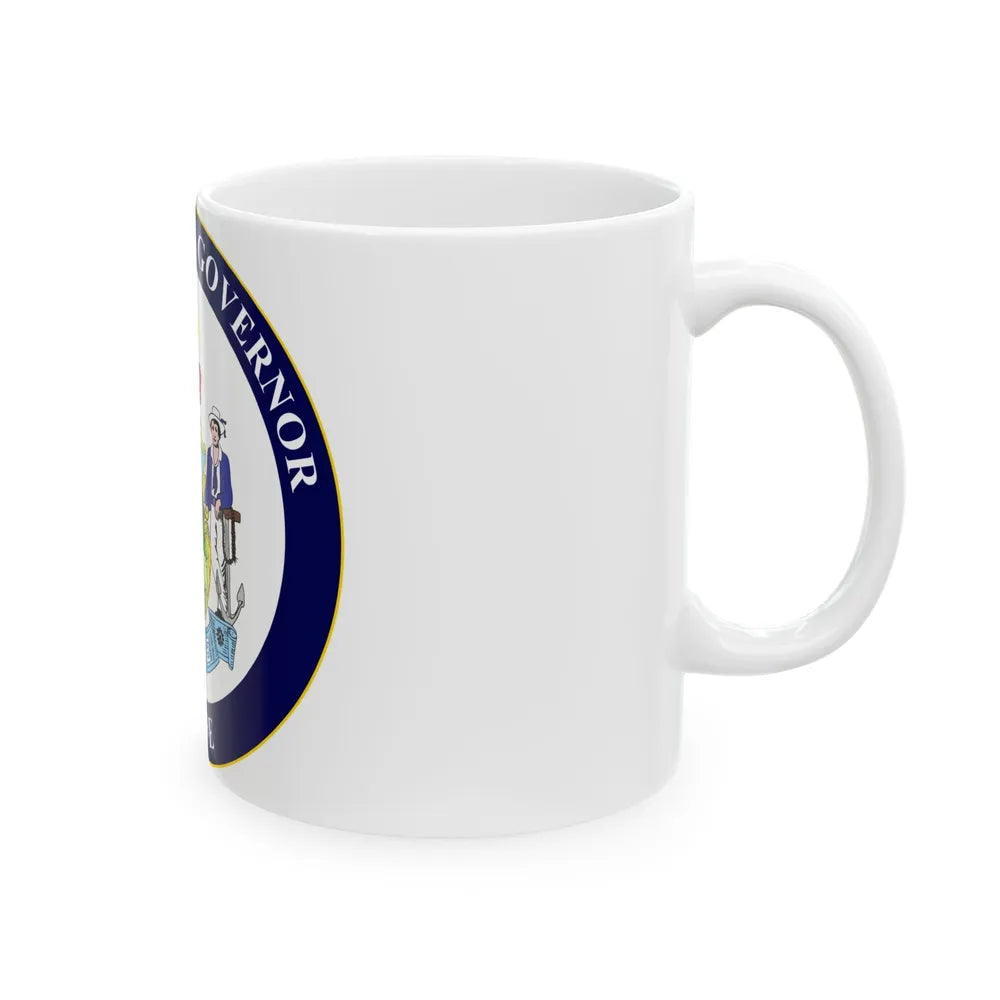 Governor of Maine - White Coffee Mug-Go Mug Yourself