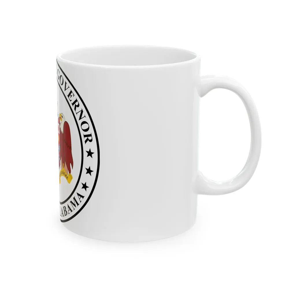 Governor of Alabama - White Coffee Mug-Go Mug Yourself