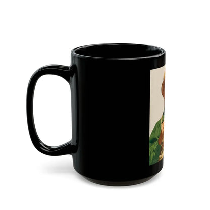 Fishing and hunting illustrations (1) - Black Coffee Mug-Go Mug Yourself