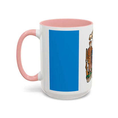 Flag of Edmonton Canada - Accent Coffee Mug-Go Mug Yourself