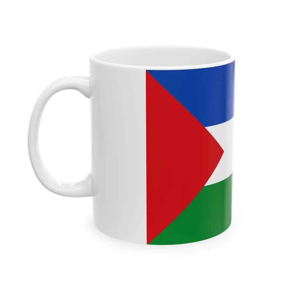 Flag of Guanacaste Province Costa Rica - White Coffee Mug-Go Mug Yourself