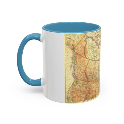 Canada (1936) (Map) Accent Coffee Mug-Go Mug Yourself