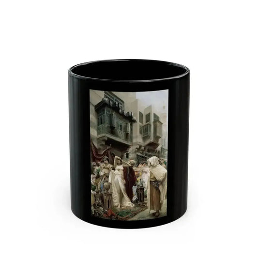 Fabio Fabbi (1861-1946) The Slave Market - Black Coffee Mug 11oz - Go Mug Yourself